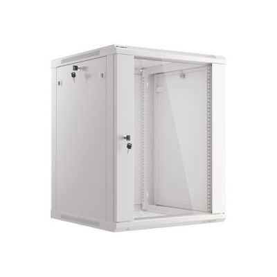 Lanberg WF01-6615-10S 15U Rack Wall-mounted Cabinet Gray