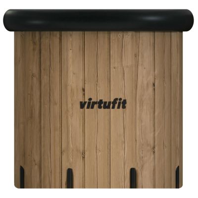 63. VIRTUFIT ICE BATH XXL - 375 LITERS - IMITATION WOOD - WITH ACCESSORIES