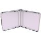 13. FOLDABLE CAMPING TABLE 120X60X70/62/55CM GRAY