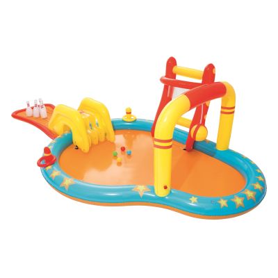 3. Bestway 53068 Inflatable Playground 435x213x117cm
