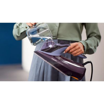 22. Philips | DST8021/30 | Steam iron | Continuous steam 55 g/min | Steam boost 240 g/min | Purple