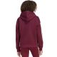 3. Women's adidas Essentials 3-Stripes Full-Zip Burgundy Sweatshirt KX0785