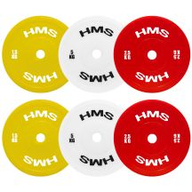 TPP TECHNICAL OLYMPIC PLATE SET PE 2 x 1.5 - 5 KG (18 KG) HMS