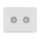 10. Lanberg WF01-6409-10S single-section cabinet (9U; 500mm / 600mm / 450mm; wall-mounted; Glass; 19''; gray)