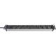 Brennenstuhl 1390007009 2 m power strip 9 x socket Aluminum, Black