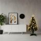 12. DECORATIVE FIBER OPTIC CHRISTMAS TREE WARM WHITE 90CM