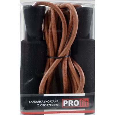 2. LEATHER SKIPPING ROPE WITH WEIGHT PROFIT FIT DK 1023