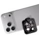 5. 3mk Lens Protection Pro Black Tempered Glass for iPhone 18 Pro / 18 Pro Max - Burgundy