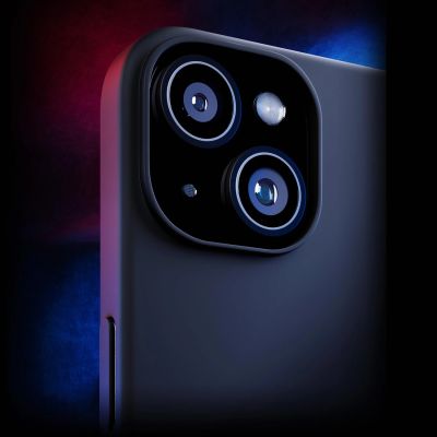 14. 3mk Matt Case Pro for Apple iPhone 15 - matte black