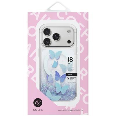 4. Uniq Coehl Aria Magnetic Charging Case for iPhone 18 Pro / 17 Pro - Blue