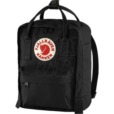 3. Fjällräven Kånken Mini Black Children's City School Backpack Travel Black (F23561-550)