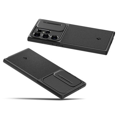 21. Spigen Optik Armor Case for Samsung Galaxy S24 Ultra - Black