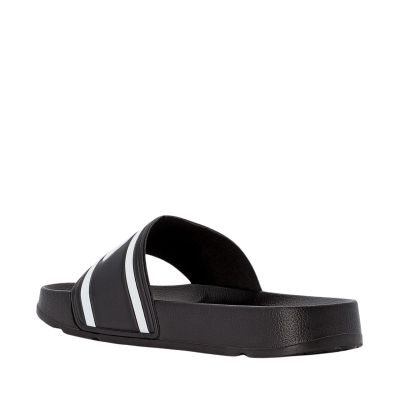 7. Fila Morro Bay Women's Slides Black 1010901 25Y