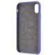 4. Karl Lagerfeld Silicone iPhone X/Xs Case - Purple