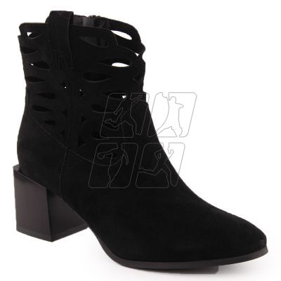 Ankle boots on the block heel M.Daszyński W SAN48