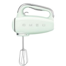 Smeg HMF01PGEU Hand Mixer in a Retro 1950s Style. Pastel Green.