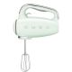 Smeg HMF01PGEU Hand Mixer in a Retro 1950s Style. Pastel Green.