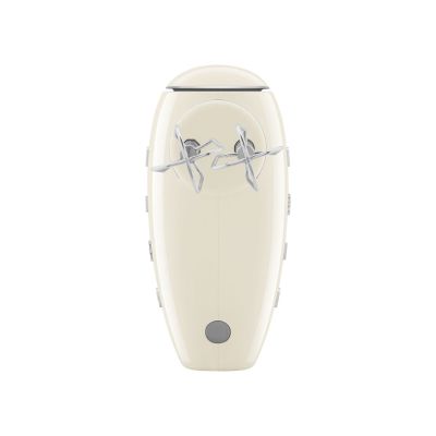 17. Smeg HMF01CREU hand mixer in cream with a retro 1950s style.