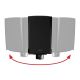 5. Wall bracket for B TECH BT77/B 1MBTG011 speaker (black)