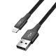 2. Baseus cable USB 4in1 2x Lightning / USB Type C / micro USB cable in nylon braid 3.5A 1.2m black (CA1T4-A01)