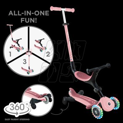 2. Scooter with ride-on seat GO•UP ACTIVE LIGHTS 360 (749-310)