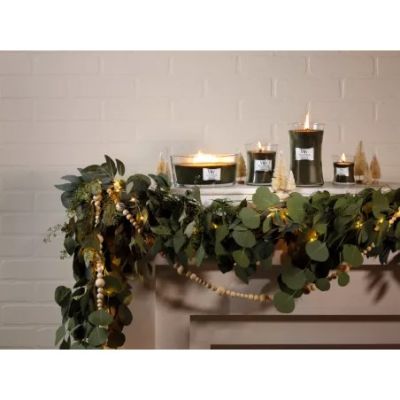 3. WoodWick Frasier Fir Candle Ellipse Gray 1 pc.