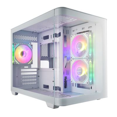 FSP Geh Mini S380-WA Micro-ATX/Mini-ITX case oN White retail