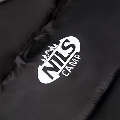 11. NILS CAMP NC2012 sleeping bag black and red