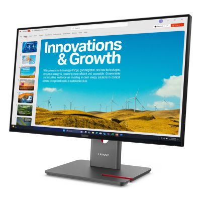 14. Lenovo ThinkVision P24QD-40 LED display 60.5 cm (23.8") 2560 x 1440 px Quad HD LCD Black