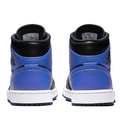 5. Air Jordan 1 Mid Royal Basketball Shoes - 554724-077