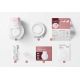 3. MOMCOZY S12 PRO+ Wearable Breast Pump Pink – Single Set