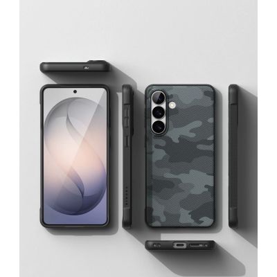 4. Ringke Onyx Magsafe Case for Samsung Galaxy S26 - Gray and Black