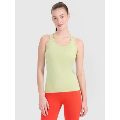 2. Women's slim quick-drying training top 4F 4FRSS25TFSLF414-42S