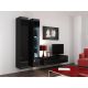 3. VIGO glass display cabinet '180' 180/40/30 black/black polished