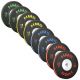 3. BTBR Set Olympic Bumper Plates - 2x (10kg, 15kg, 20kg, 25kg) HMS BTBR SET