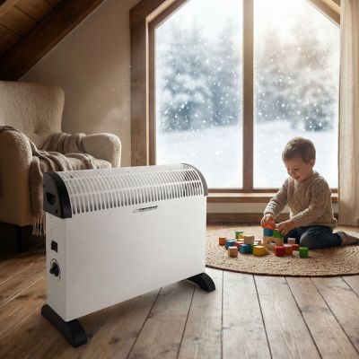 23. ESPERANZA TANAMI 750W/1250W/2000W Convector Heater, White EHH008