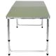 5. FOLDABLE CAMPING TABLE 120X60X70/62/55CM GREEN