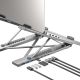 4. UNITEK ADJUSTABLE LAPTOP STAND + HUB USB-C/A, HDMI 2.0, PD 100W