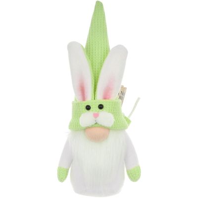8. GREEN BUNNY 20CM WITH GIFT BAG SPRING DECORATION