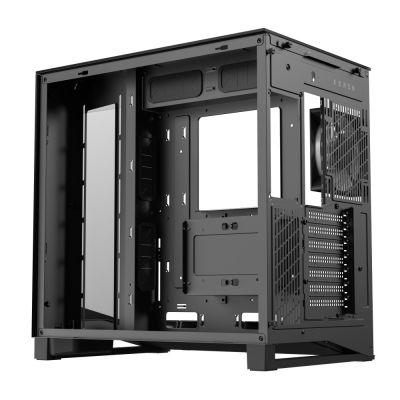 9. GameMax NEX C56 VC BK Midi Tower Computer Security & Mounts Black