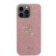 3. Guess GUHCP15LHG4SGP iPhone 15 Pro 6.1" pink/pink hardcase Glitter Script Big 4G