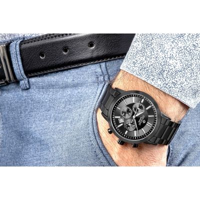 4. Men's Watch Giewont Chronograph Sapphire Black GW8510-B2