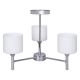 4. Classic chandelier Activejet MIRA hanging ceiling lamp Chrome triple 3xE27 for the living room