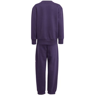 2. Kids' adidas Essentials Joggers purple tracksuit JW2439