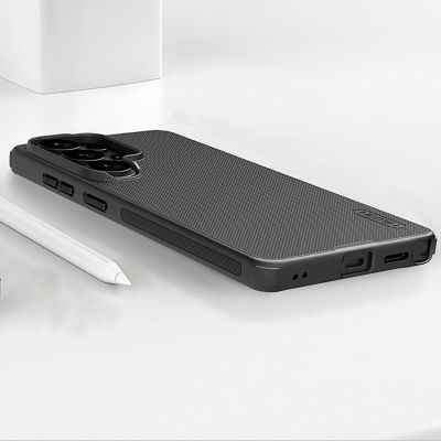 20. Nillkin Super Frosted Shield Pro Magnetic Case Compatible with MagSafe for Samsung Galaxy S26 Ultra - Black
