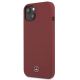 2. Mercedes Silicone Line iPhone 13 Case - Red