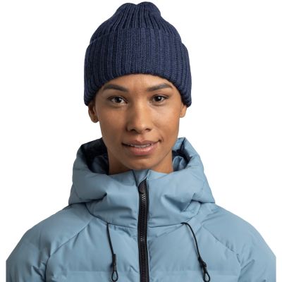 3. Buff Knitted Erviny Beanie 13668171710 Navy One Size