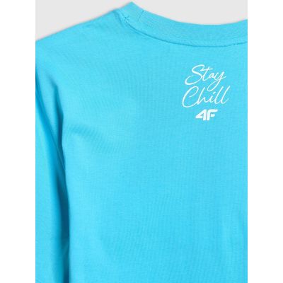 7. Men's regular printed T-shirt 4F 4FRSS26TTSHM4303-33S