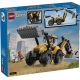 2. LEGO City 60480 - Yellow Backhoe Loader