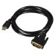 2. Lanberg CA-HDDV-10CC-0018-BK cable (HDMI M - DVI-D (18+1) M; 1.8m; black)